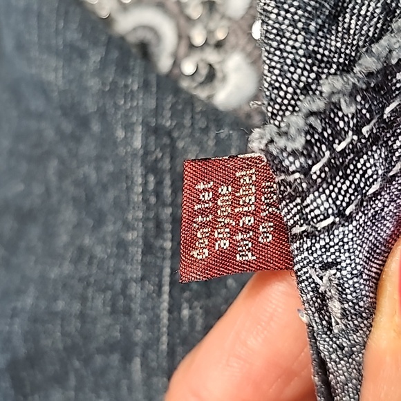 Lei Ashley Lowrise Denim Shorts Size 11 - Picture 8 of 13